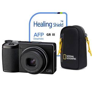 (대기종료) RICOH GR IIIx HDF + NG 카메라 파우치 + LCD보호필름증정 / 세기P&amp;C정품 / MW